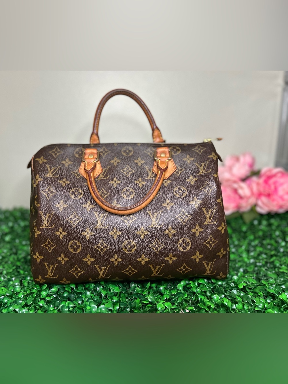 Louis Vuitton Speedy 30 Monogram Handbag | Entrupy COA Included